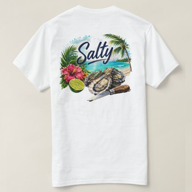 Salty T-Shirt (Design Back)