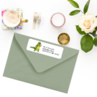 Salty the Crocodile Return Address Labels