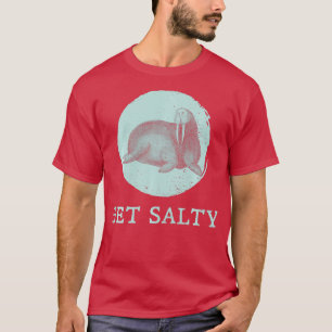 Salty Walrus Lover Sea Animal Sea Creature Marine  T-Shirt