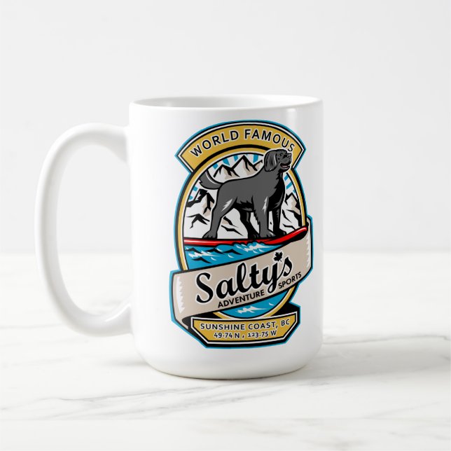 Salty's Big Dawg Mug (Left)
