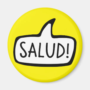 Salud! Breton Greeting Hello, Brittany, Brezhoneg Magnet