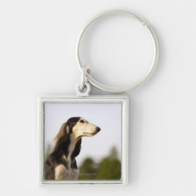 Saluki 2 key ring (Front)