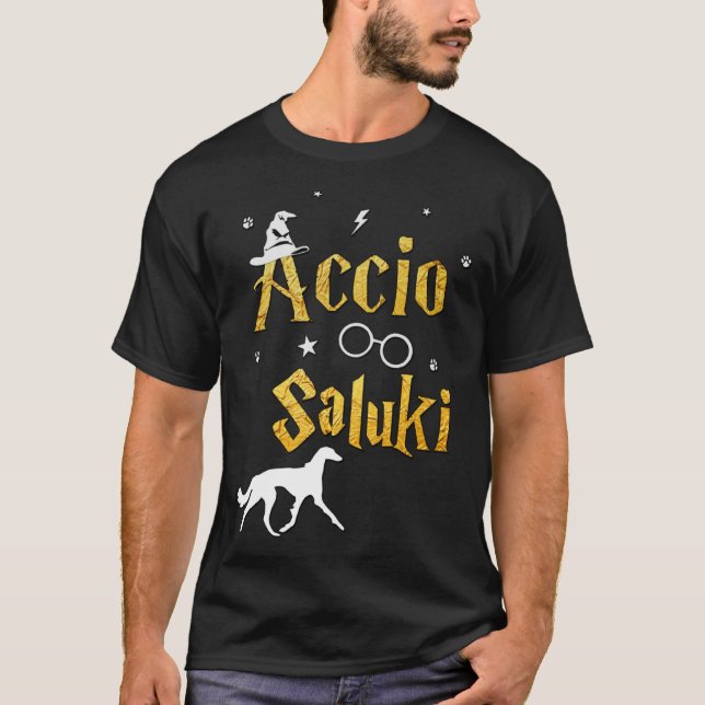 Saluki Accio Saluki T-Shirt (Front)