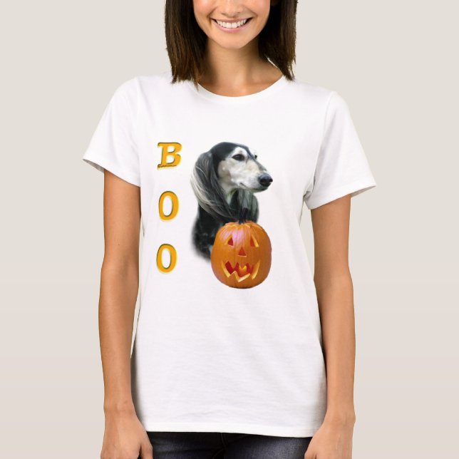 Saluki Boo T-Shirt (Front)
