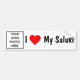Saluki Bumper Sticker
