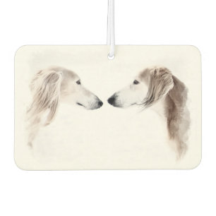 Saluki Car Air Freshener