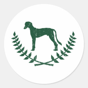 Saluki Classic Round Sticker