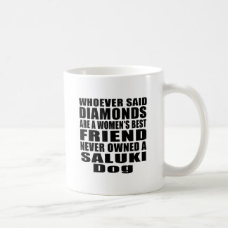 SALUKI DOG BEST FRIEND DESIGNS COFFEE MUG