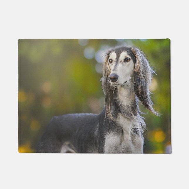 Saluki Dog. Doormat (Front)