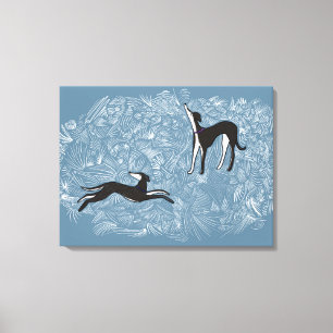 Saluki Greyhound  Canvas Print