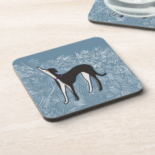 Saluki Greyhound Coaster