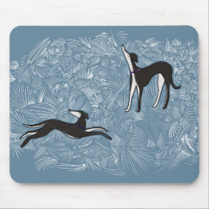 Saluki Greyhound Mouse Mat
