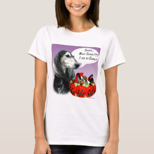 Saluki Halloween Candy T-Shirt
