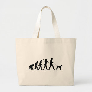 Saluki Large Tote Bag