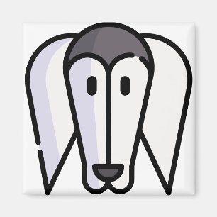 Saluki Magnet