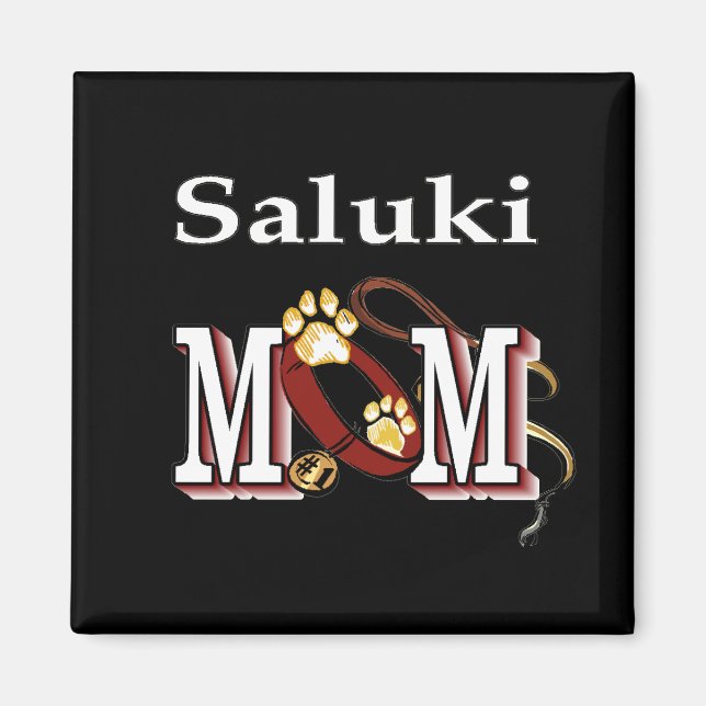 Saluki MOM Gifts Magnet (Front)