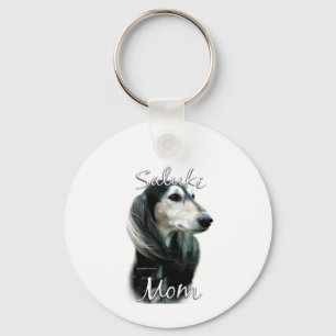 Saluki Mum 2 Key Ring