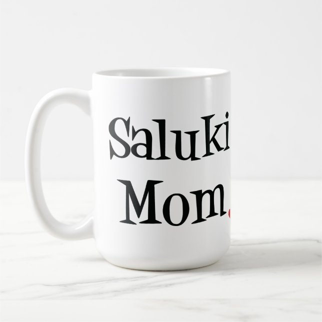 Saluki Mum Mug (Left)