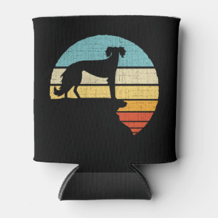  Saluki Owner Retro Vintage 60s 70s Dog Lover  Can Cooler