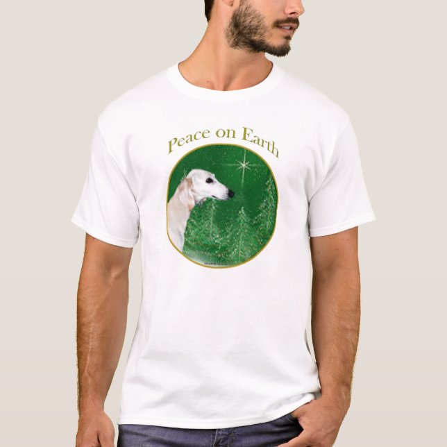 Saluki Peace T-Shirt (Front)