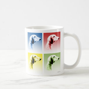 Saluki Pop Art Coffee Mug