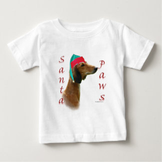 Saluki Santa Paws Baby T-Shirt
