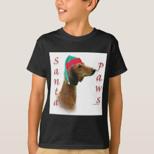 Saluki Santa Paws T-Shirt