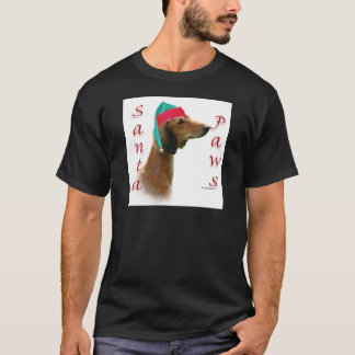 Saluki Santa Paws T-Shirt