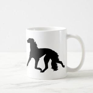 Saluki Silhouette Coffee Mug