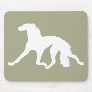 Saluki Silhouette Mouse Mat