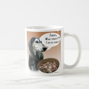 Saluki Turkey Coffee Mug