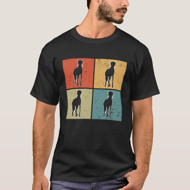 Saluki Vintage  4 T-Shirt (Front)