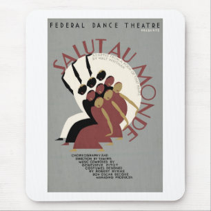 Salut Au Monde Mouse Mat