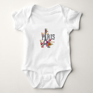 salut Paris vœu rêvez Baby Bodysuit