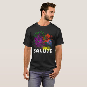 Salute Fireworks customisable T-Shirt