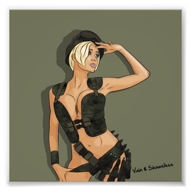 Salute ! photo print (Front)