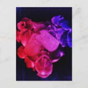 Salute the Red, White and Blue Postcard