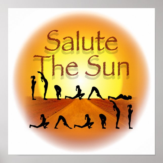 Salute the Sun Poster (Front)