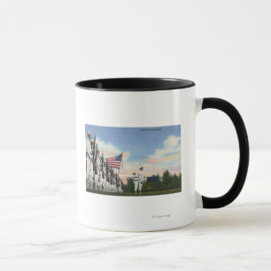 Salute to the Colours Formation - US Navy Mug