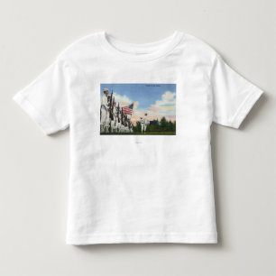 Salute to the Colours Formation - US Navy Toddler T-Shirt