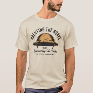 Saluting The Brave - WW1 1917 Tribute T-Shirt