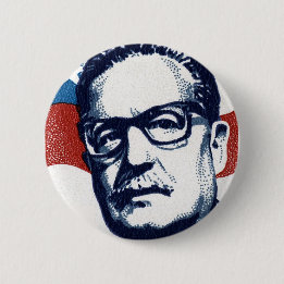Salvador Allende - Venceremos 6 Cm Round Badge