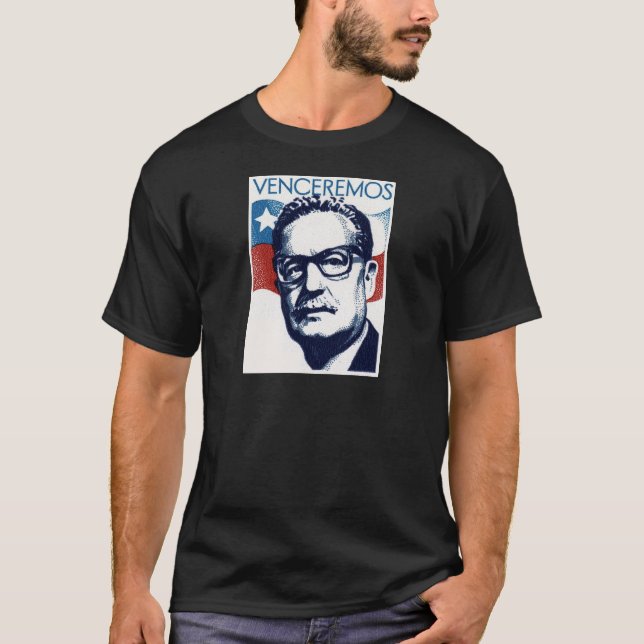 Salvador Allende - Venceremos T-Shirt (Front)