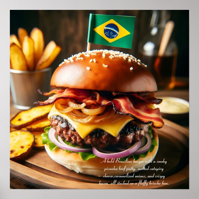 Salvador Samba Burger Sensation Poster (Front)