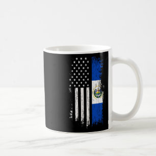 Salvadoran America Flag - El Salvador Usa Shirt Coffee Mug