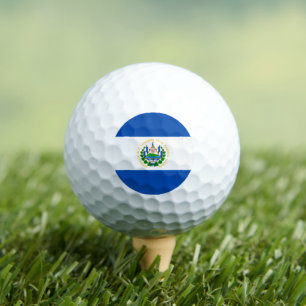 Salvadoran Flag, Flag of El Salvador Golf Balls