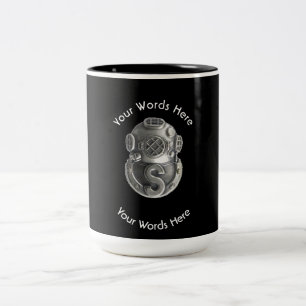 Salvage Diver Two-Tone Coffee Mug