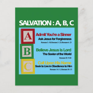 Salvation ABC Flyer