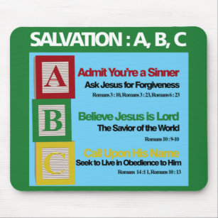 Salvation ABC Mouse Mat
