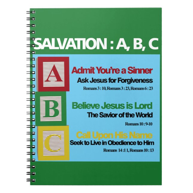 Salvation ABC Notebook (Front)